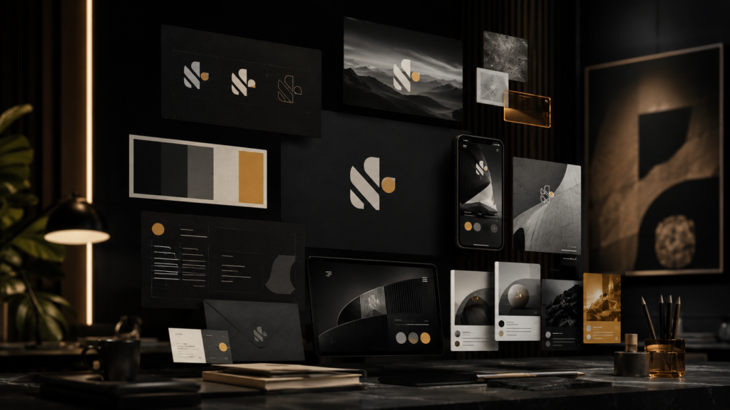 Brand identity voidhub 4